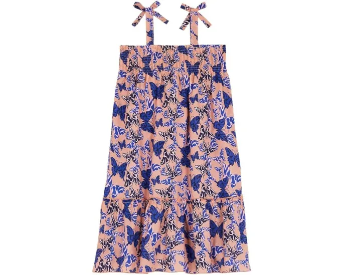 Детское платье Vilebrequin Organic Cotton Voile Dress Disco Butterfly