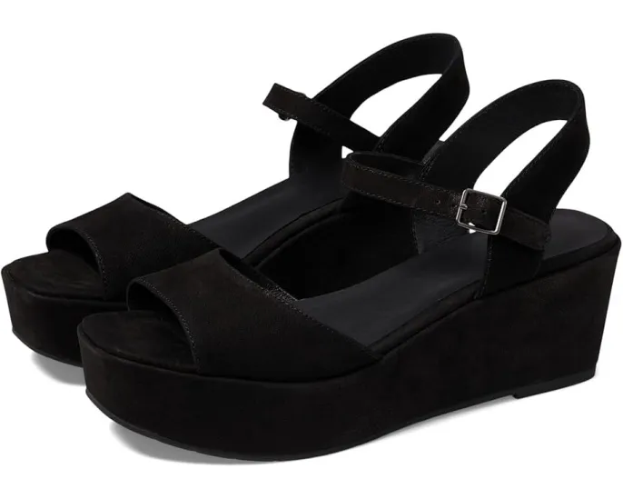 Босоножки на платформе Eileen Fisher Mime с квадратным открытым носком и регулируемой пряжкой