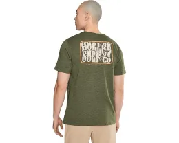 Футболка Hurley Skyline Slub Short Sleeve с принтом