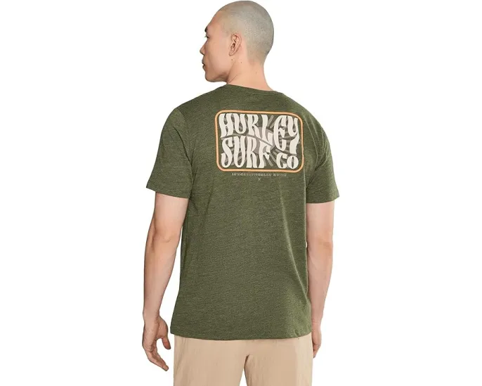 Футболка Hurley Skyline Slub Short Sleeve с принтом