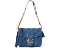 Сумка через плечо COACH Times Square Tabby с квилтингом темно-синяя