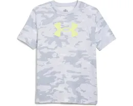 Футболка Under Armour AOP Camo Logo для детей с камуфляжным принтом