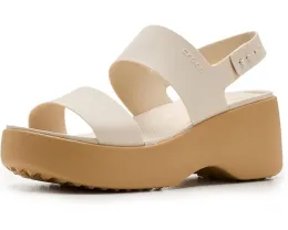 Босоножки Crocs Brooklyn Sky на платформе с технологией комфорта LiteRide