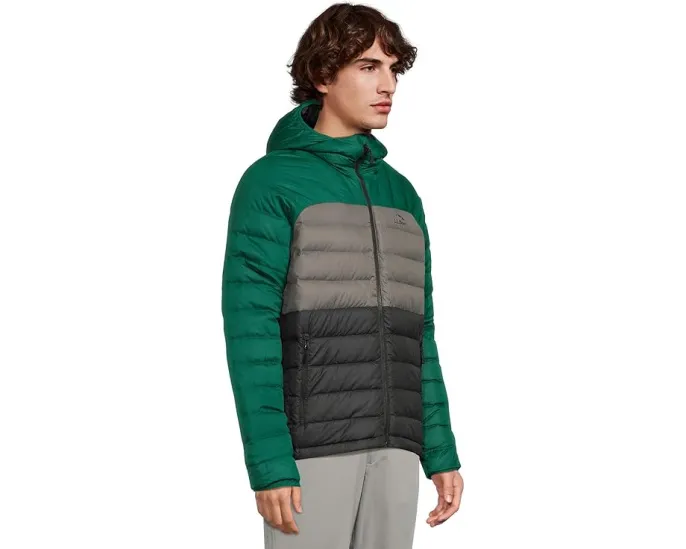 Пуховая куртка L.L.Bean Bean's Down Hooded Color-Block с переработанными материалами