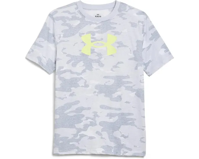 Футболка Under Armour AOP Camo Logo для детей с камуфляжным принтом