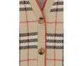 Детский вязаный кардиган Burberry Kids Graham Vintage Top в клетку