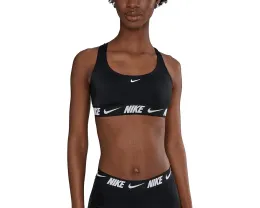 Бикини топ Nike Logo Tape с логотипом на спине и съемными чашками