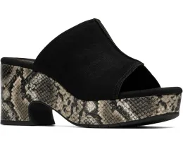 Сандалии Clarks Nerisa Vine на пробковом каблуке с мягкой стелькой