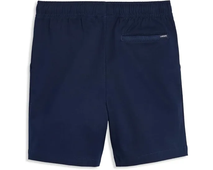 Lacoste шорты stretch twill для подростков с эластичным поясом