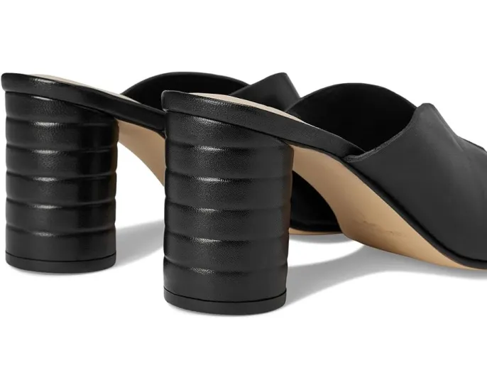 Босоножки Karah с открытым квадратным носком и ребристым каблуком