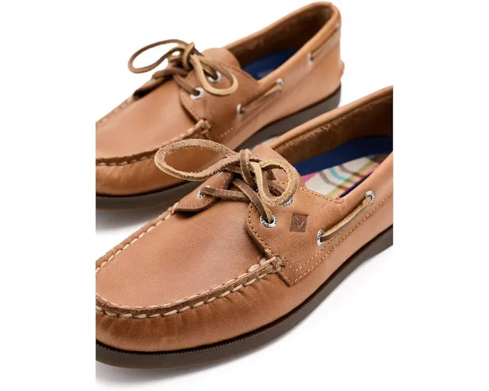 Ботинки AO 2 Eye Sperry широкой полноты с кожаным верхом