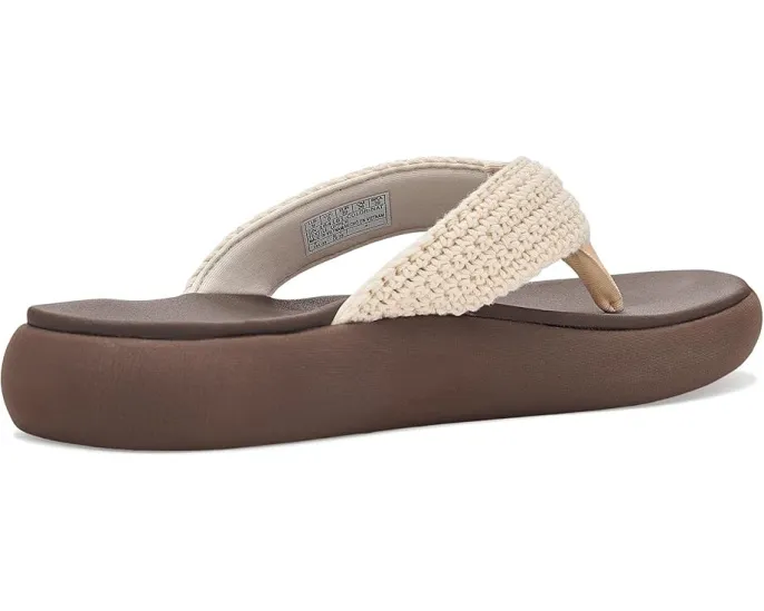 Сандалии SKECHERS Asana Luxe Valley Chic 2 с плетеным трикотажным верхом и просторной посадкой