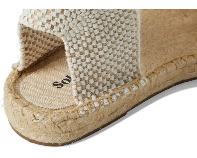 Эспадрильи Crochet Lauren с кружевной шнуровкой и джутовой подошвой Soludos