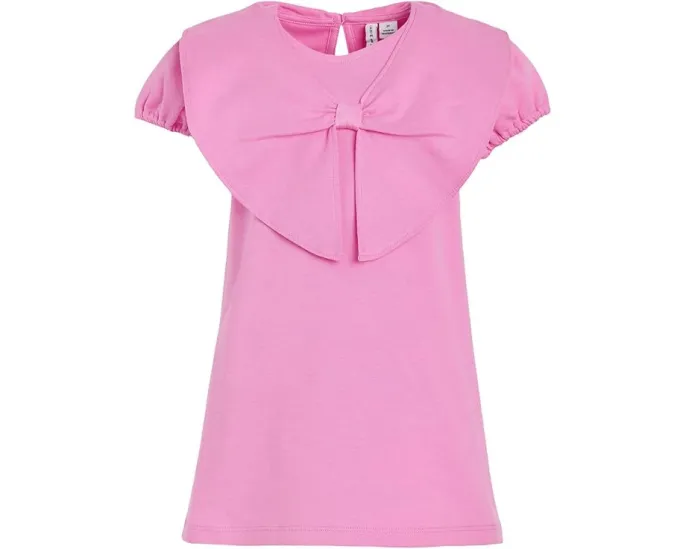 Платье из ткани понте Janie and Jack с большим бантом и длиной до колена