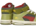 Детские кроссовки PUMA Kids Rebound Layup Mid Jurassic World на липучке с подошвой SoftFoam+