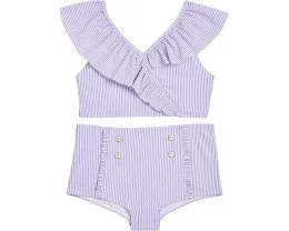 Купальник Retro Two-Piece с рюшами и защитой UPF 50+