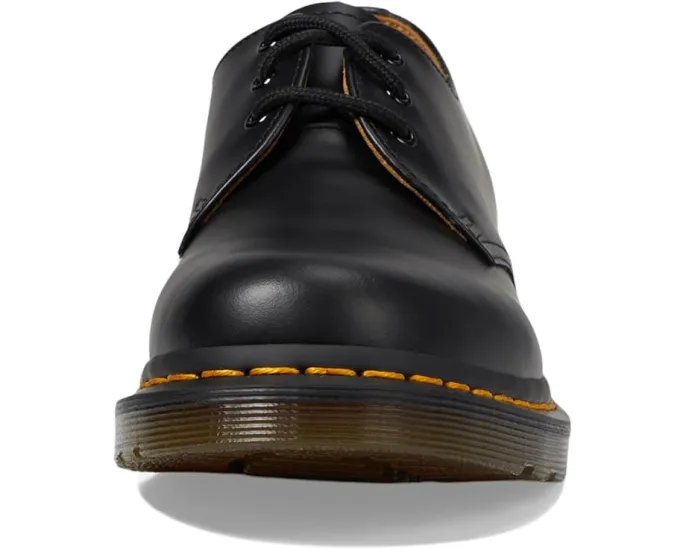 Туфли Dr. Martens 1461 W из зернистой кожи на платформе