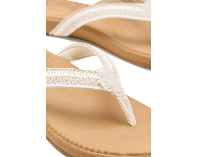 Сандалии Roxy Mellow Lx с мягким полиэстеровым верхом
