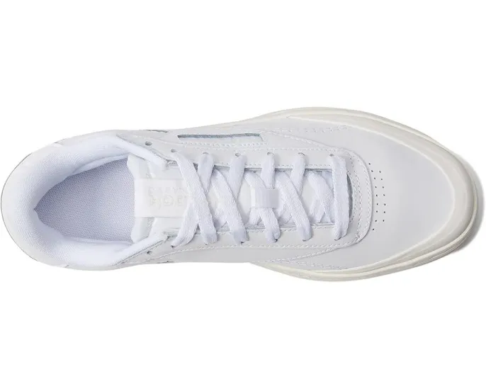 Reebok Club C Double Geo женские кеды в теннисном стиле