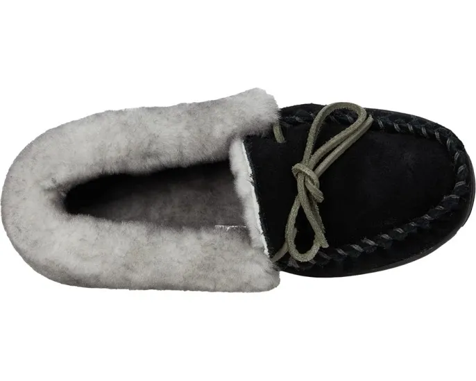 Тапочки-мокасины L.L.Bean Wicked Good из овчины с подошвой из термопластичной резины