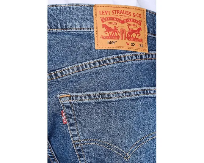 Джинсы Levi's 559 Relaxed Straight с просторным кроем и прямой штаниной