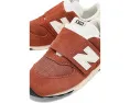 New Balance Kids 574 New-B кроссовки на липучке для малышей с широким носком