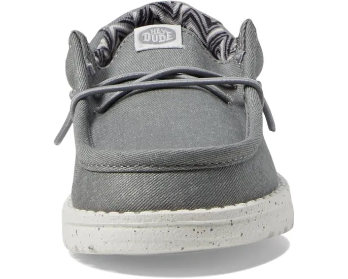 Мокасины Wally Canvas для малышей от Hey Dude
