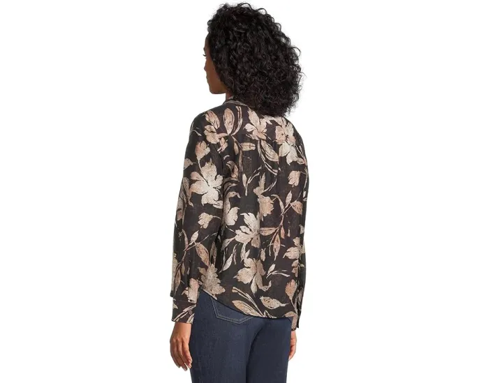 Блуза с длинными рукавами Bloom Beauty и цветочным принтом Tommy Bahama
