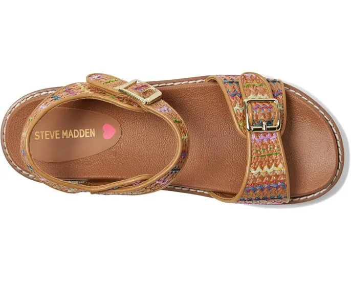Детские сандалии Gal на платформе с застежкой на липучке Steve Madden Kids