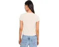 Футболка Lilla P Vintage Little Tee из состаренного слаба укороченного кроя