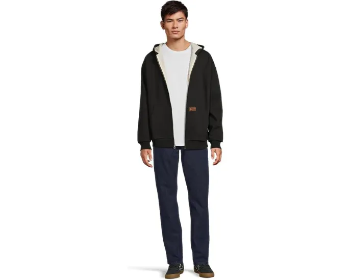 Толстовка Volcom Axestone Workwear Lined Fleece с капюшоном и теплой подкладкой