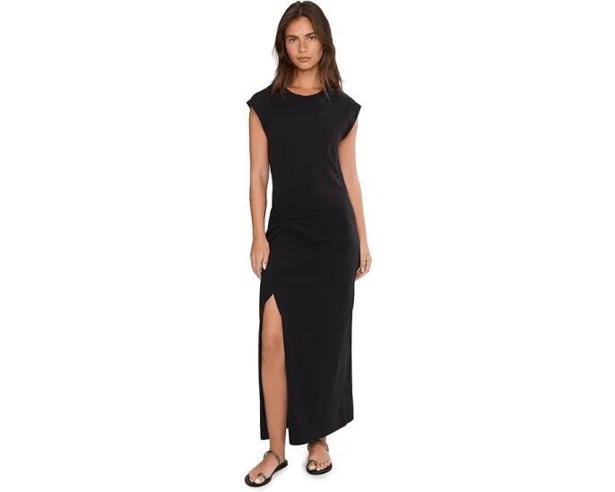 Платье макси Sacha Maxi Dress с разрезом и скрученным поясом