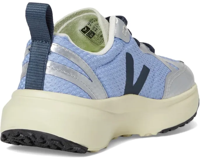 Детские кроссовки VEJA Kids Small Canary из замши с водоотталкивающей пропиткой