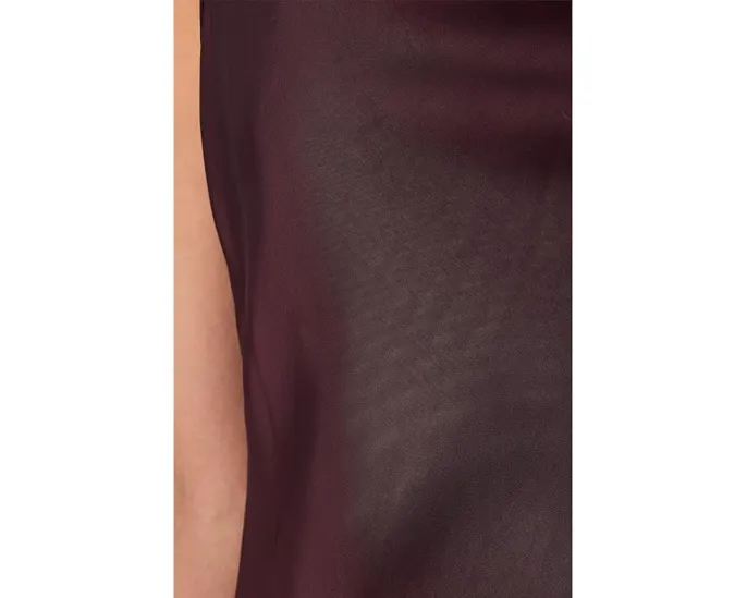 Платье AllSaints Hadley без рукавов с запахом и разрезом