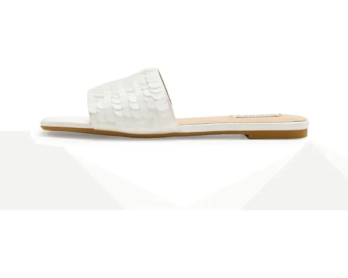 Сандалии Badgley Mischka Wini слипоны с открытым носком и кожаной стелькой