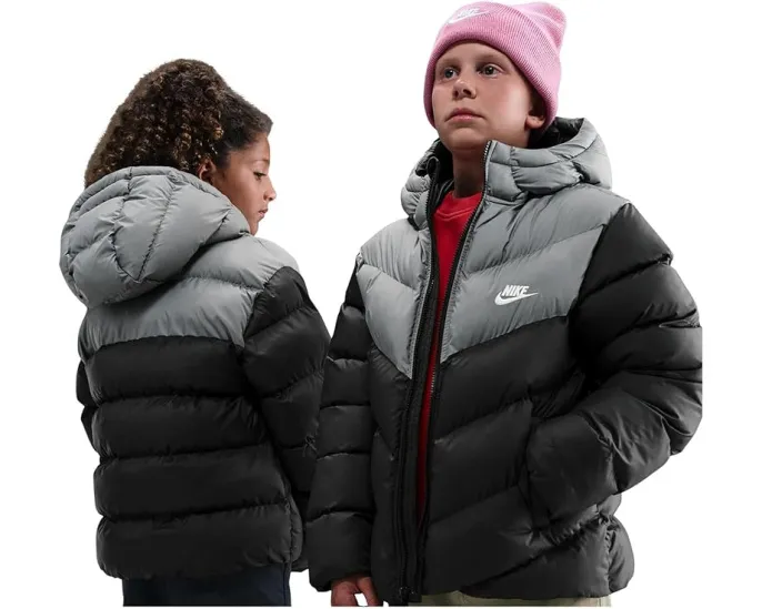 Nike Kids Пуховик Therma-FIT свободного кроя с водоотталкивающим покрытием