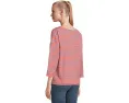 Блузка L.L.Bean Heritage Mariner Boatneck с рукавом 3/4 и полоской