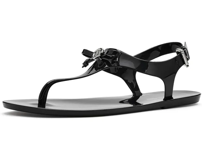Сандалии Eva Thong MICHAEL Michael Kors с бантом и логотипом