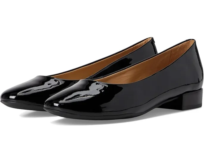 Балетки Marc Joseph New York Madison Flat из гладкой кожи с квадратным каблуком