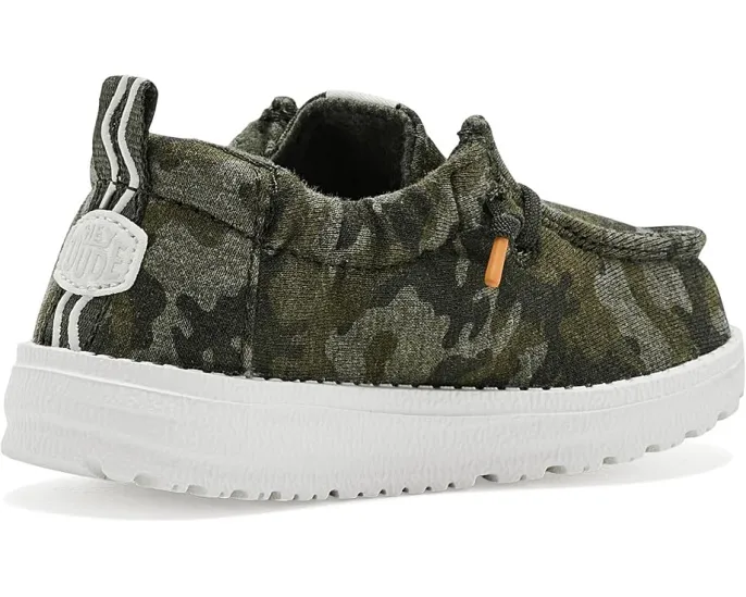 Слипоны Hey Dude Kids LILDUDE Slip-On Stretch Jersey для малышей