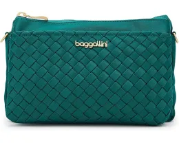 Сумка через плечо Baggallini Perry Woven из плетеного твила