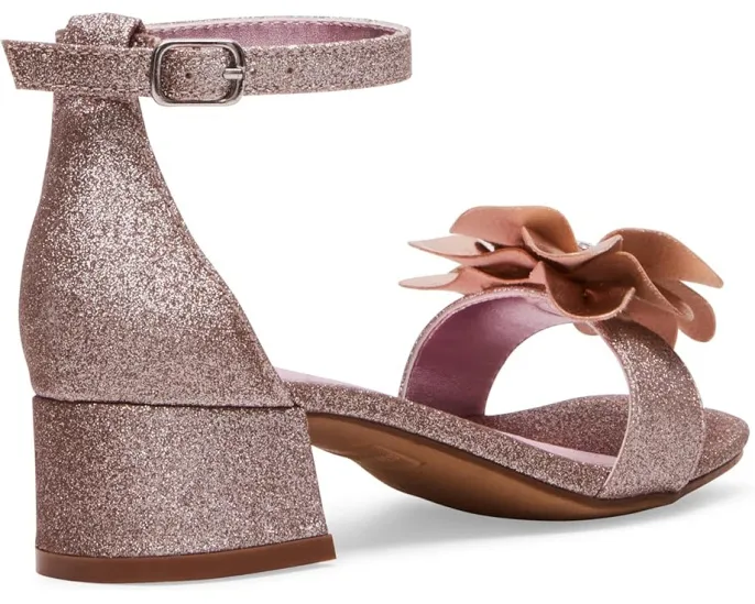 Туфли Steve Madden Lessa для детей с блестками и цветочным декором