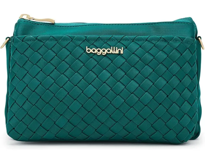 Сумка через плечо Baggallini Perry Woven из плетеного твила