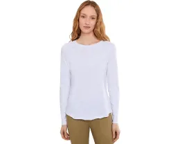 Garment Dye Tees - Long Sleeve Tee With Raw Edges
