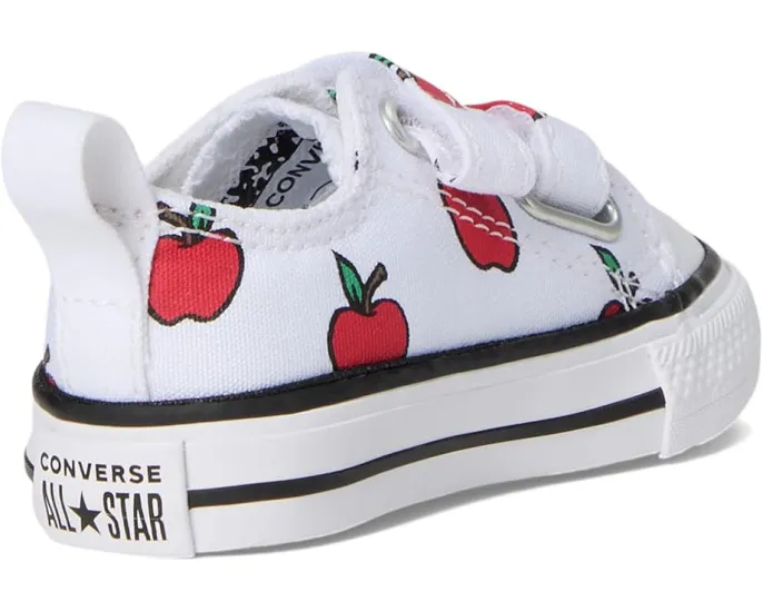 Converse кеды Chuck Taylor All Star Allover Apples Easy On с яблочным принтом для малышей