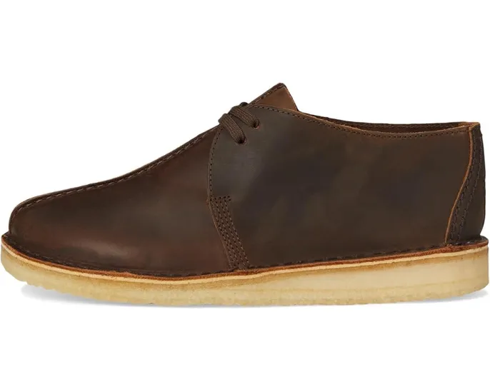 Clarks Desert Trek классические замшевые ботинки с подошвой из натурального крепа