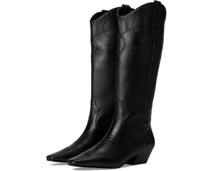 Ботинки Steve Madden Dollie до колена с вышивкой