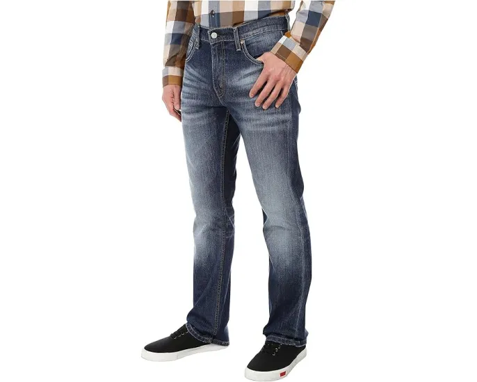 Levi's 527 Slim Bootcut джинсы с зауженным кроем и расклешенными штанинами