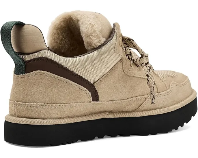 Кроссовки UGG Lowmel с верхом из замши и текстиля на подошве из сахарного тростника