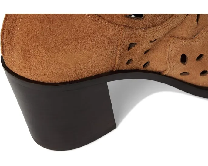 Dolce Vita Ковбойские сапоги Zenobi из замши на деревянной подошве